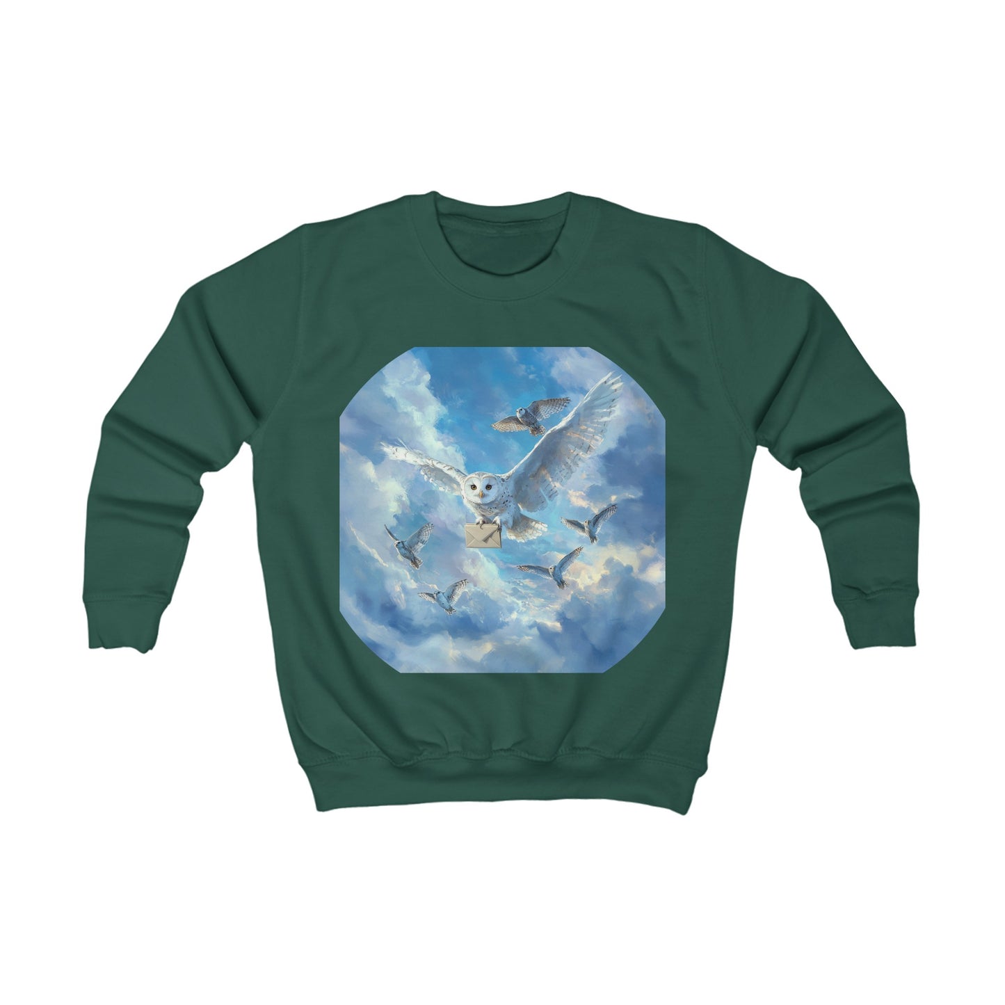 Owl mail -Kids Sweatshirt