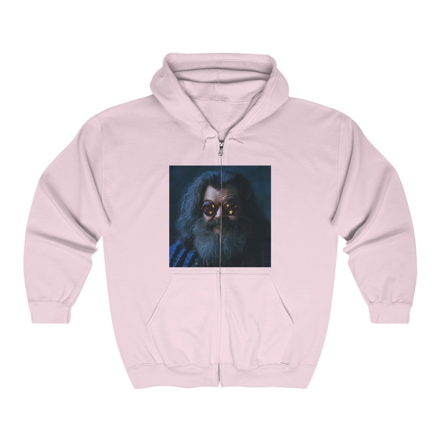 Hairy Wizard -Unisex Heavy Blend™ Full Zip Hooded Sweatshirt