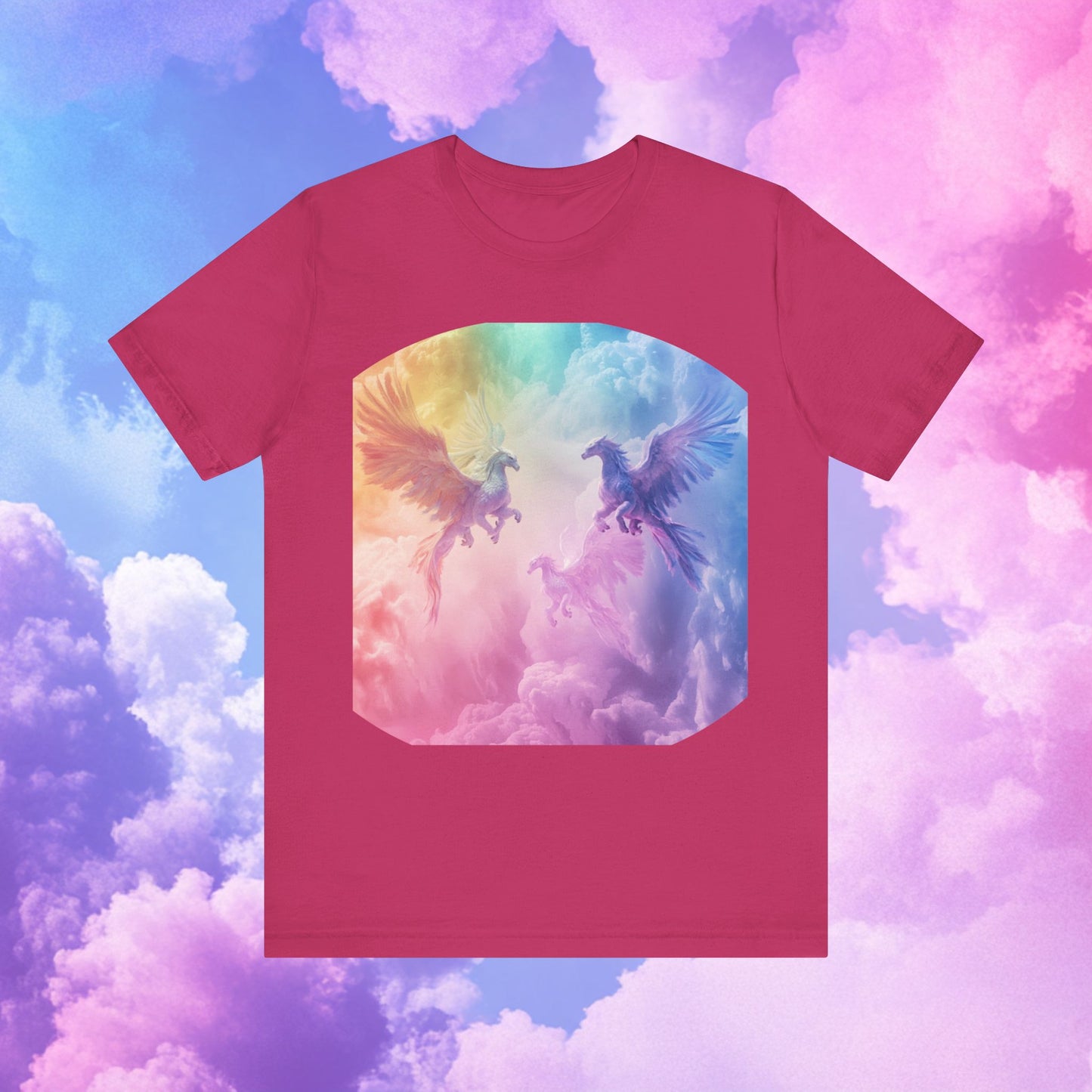 Flying Hippogriff's -Unisex Jersey Short Sleeve Tee