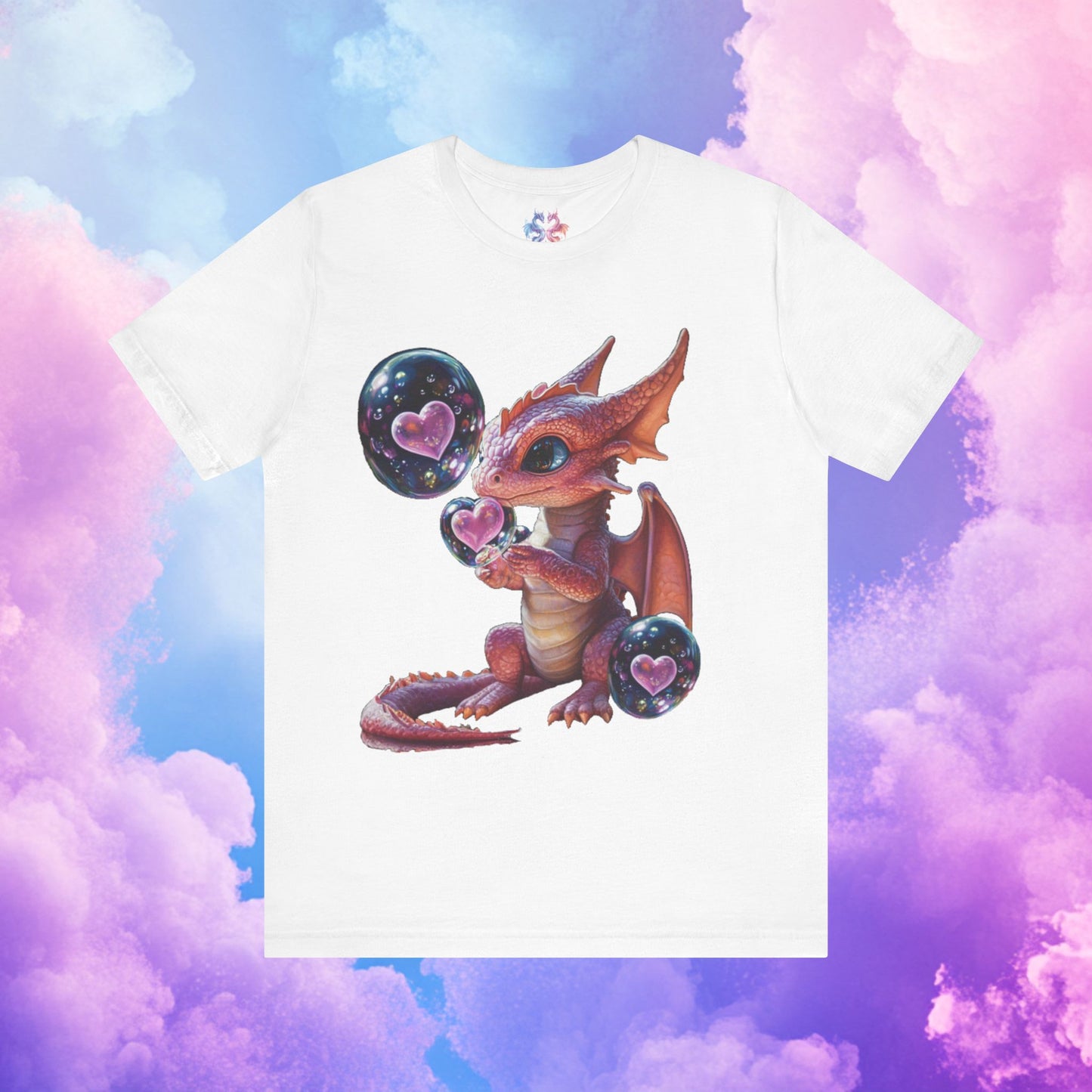 Pink Dragon Baby -Unisex Jersey Short Sleeve Tee