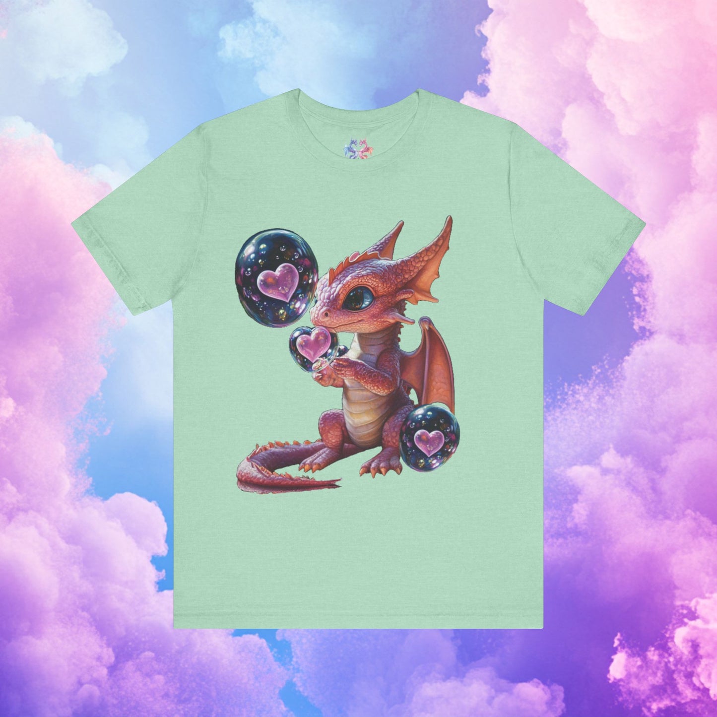 Pink Dragon Baby -Unisex Jersey Short Sleeve Tee