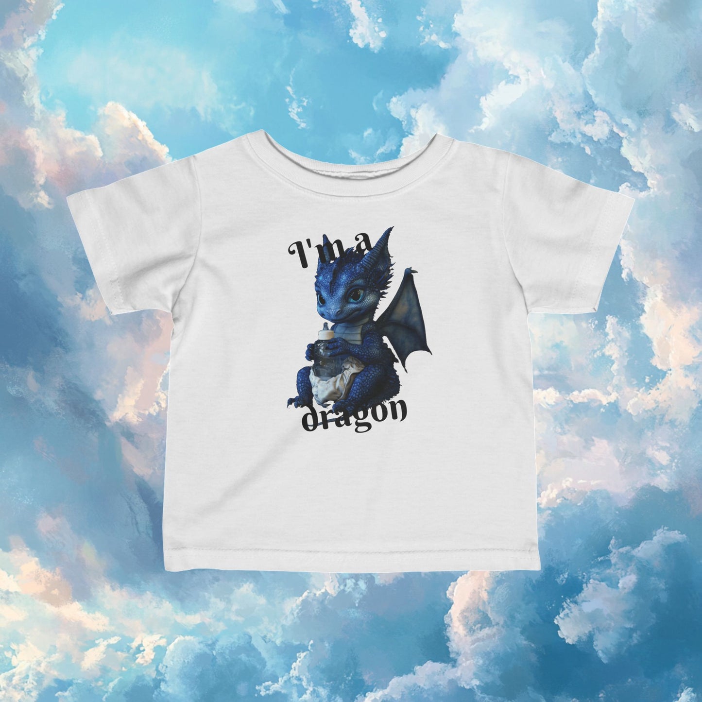 I'm a Dragon  -Infant Fine Jersey Tee