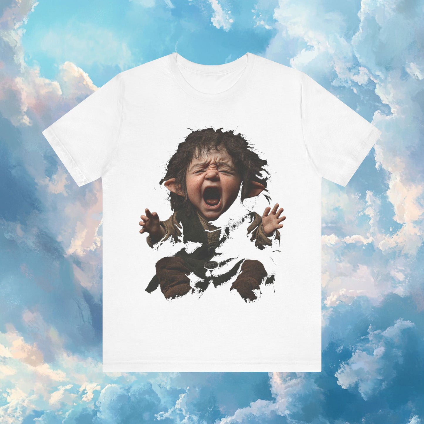 Crying Hobbit -Unisex Jersey Short Sleeve Tee