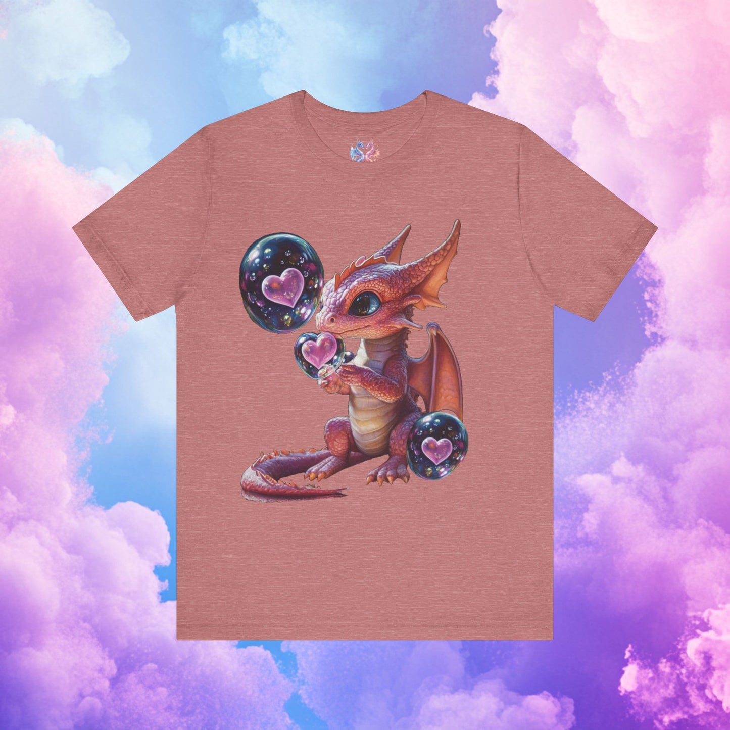 Pink Dragon Baby -Unisex Jersey Short Sleeve Tee