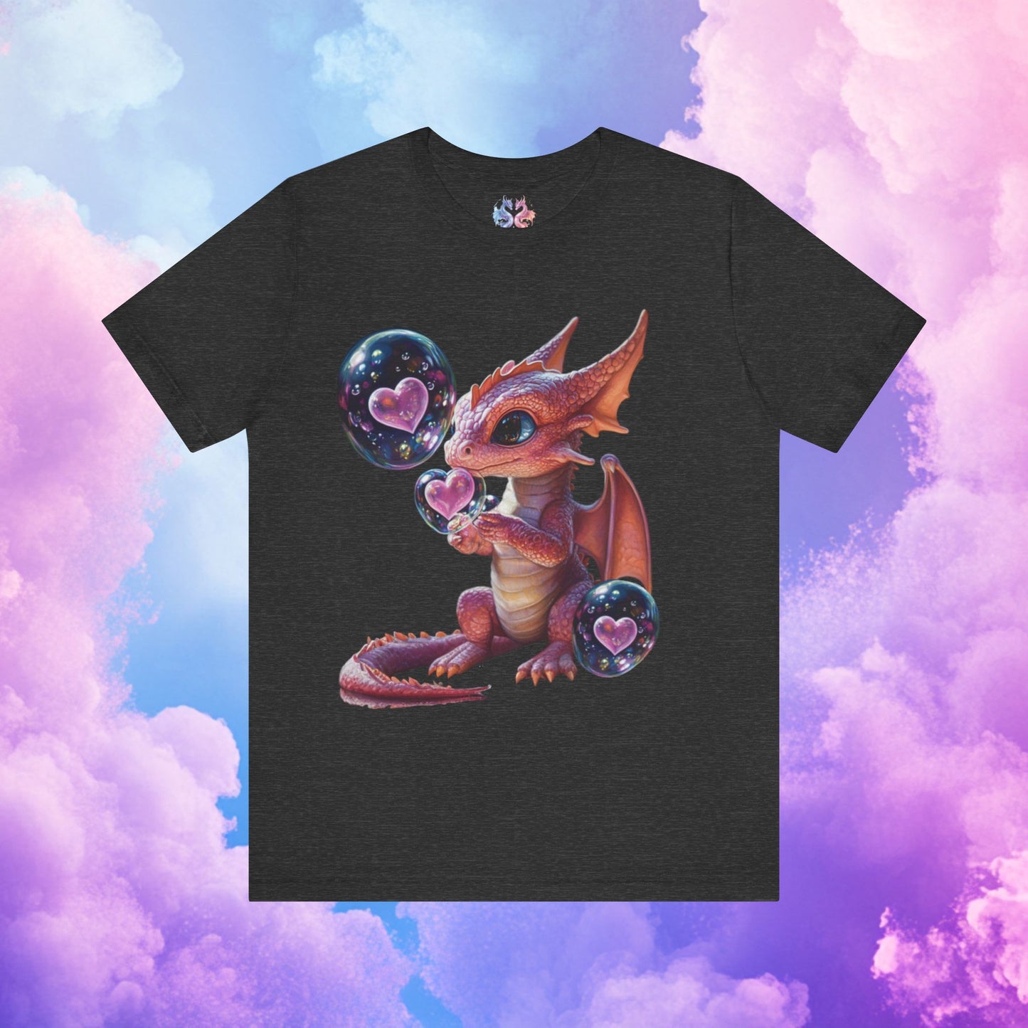 Pink Dragon Baby -Unisex Jersey Short Sleeve Tee