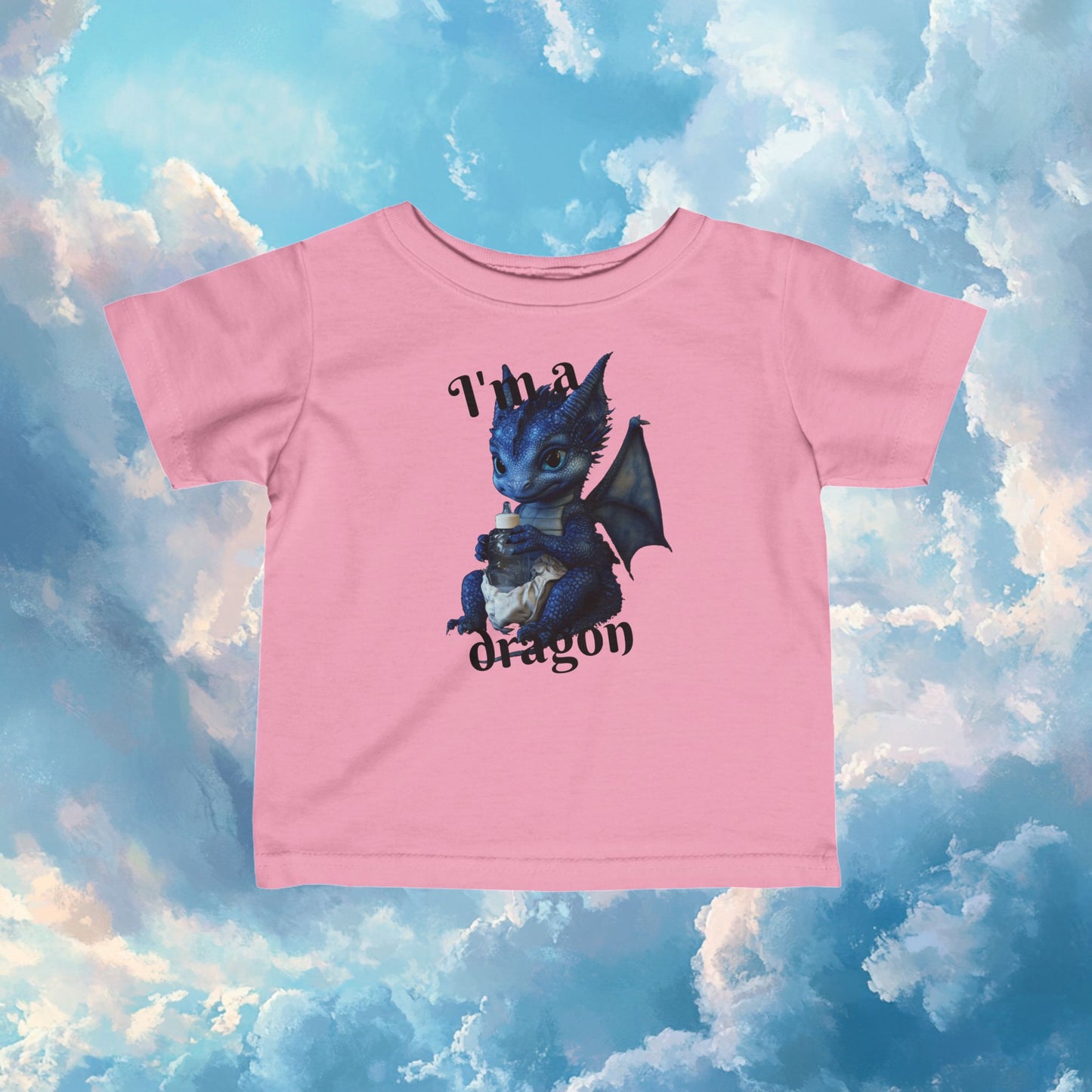 I'm a Dragon  -Infant Fine Jersey Tee