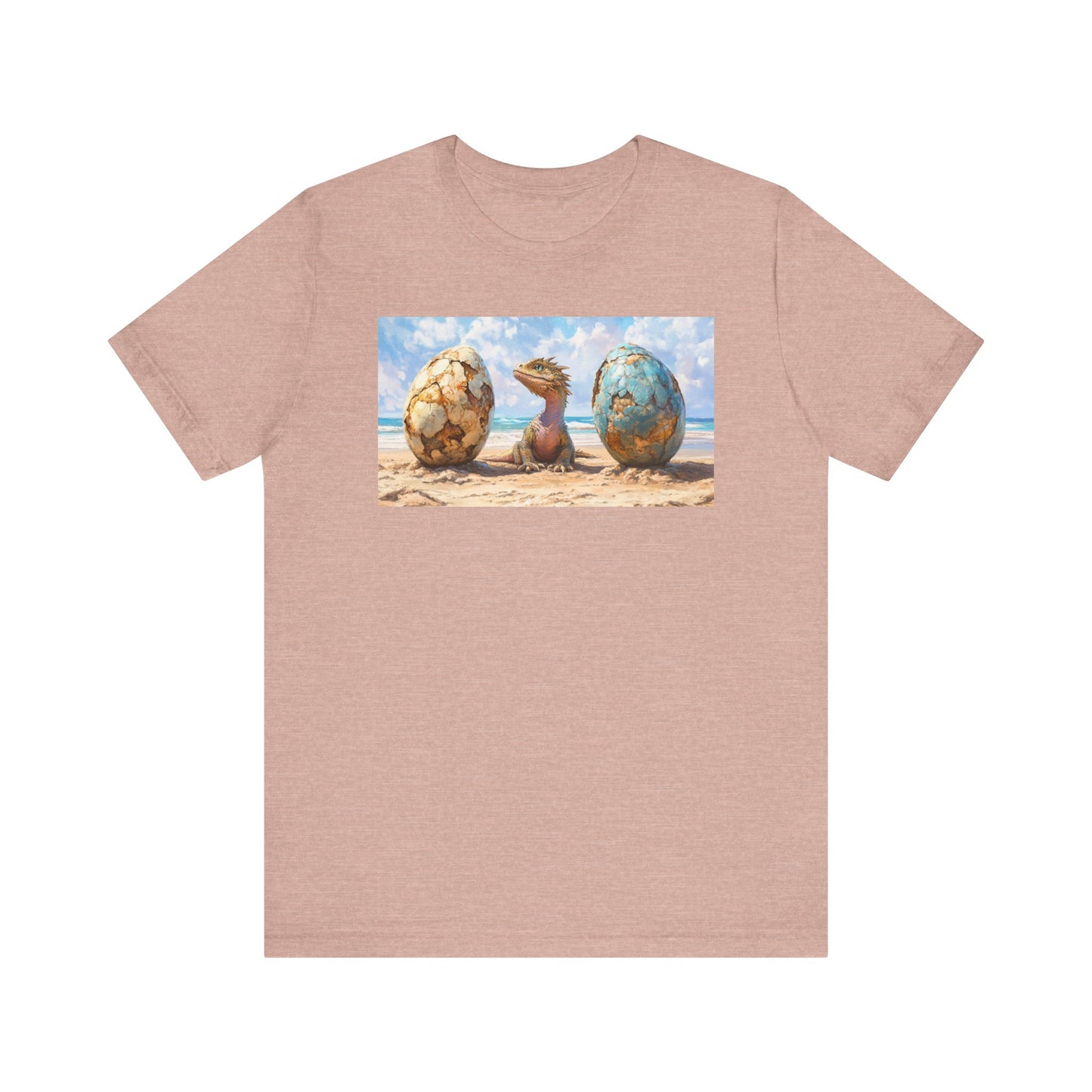 Baby Dragon and eggs -Unisex Jersey Short Sleeve Tee