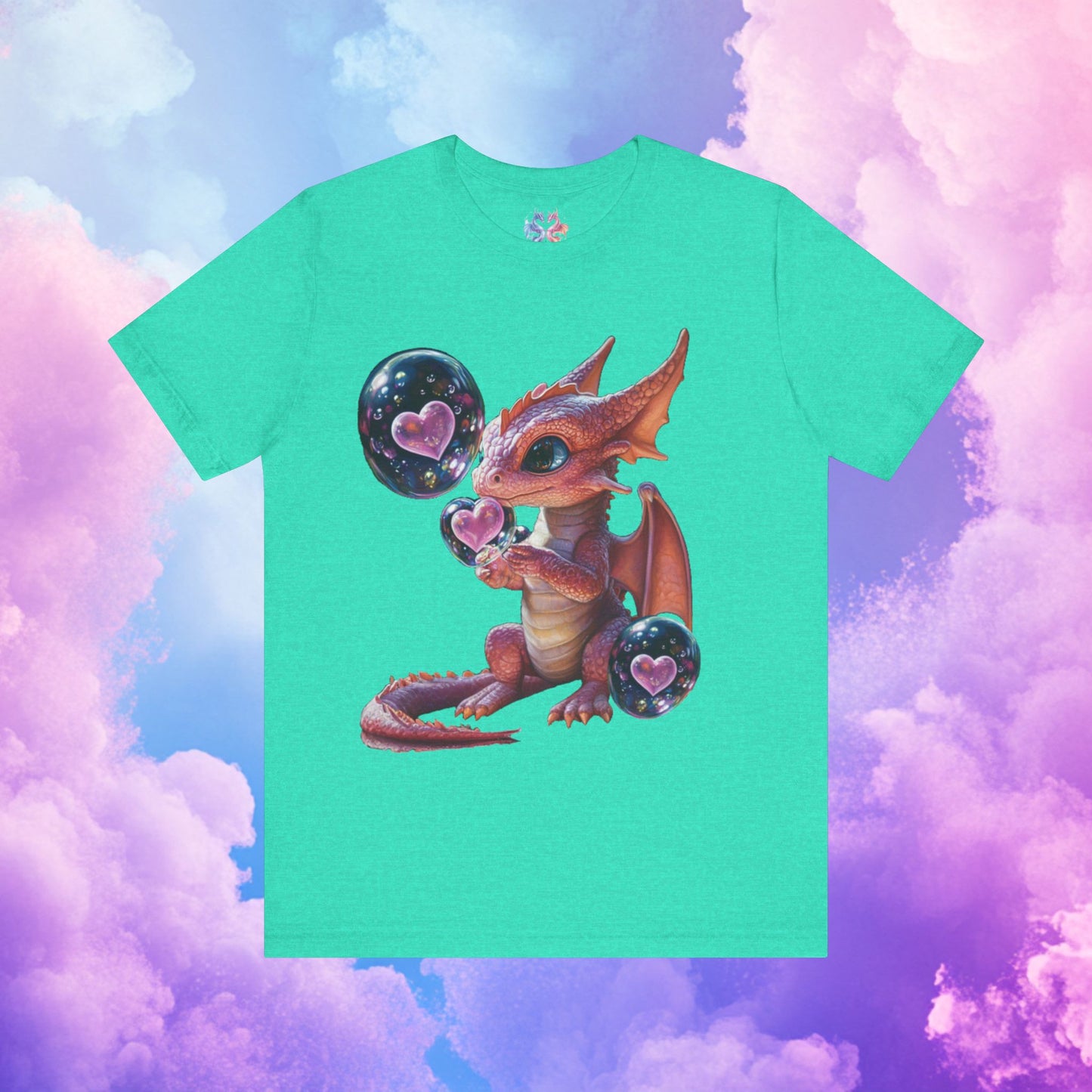 Pink Dragon Baby -Unisex Jersey Short Sleeve Tee