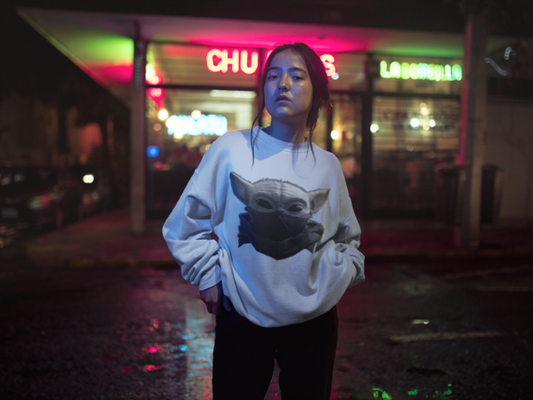 Tough Baby -Unisex Heavy Blend™ Crewneck Sweatshirt EU