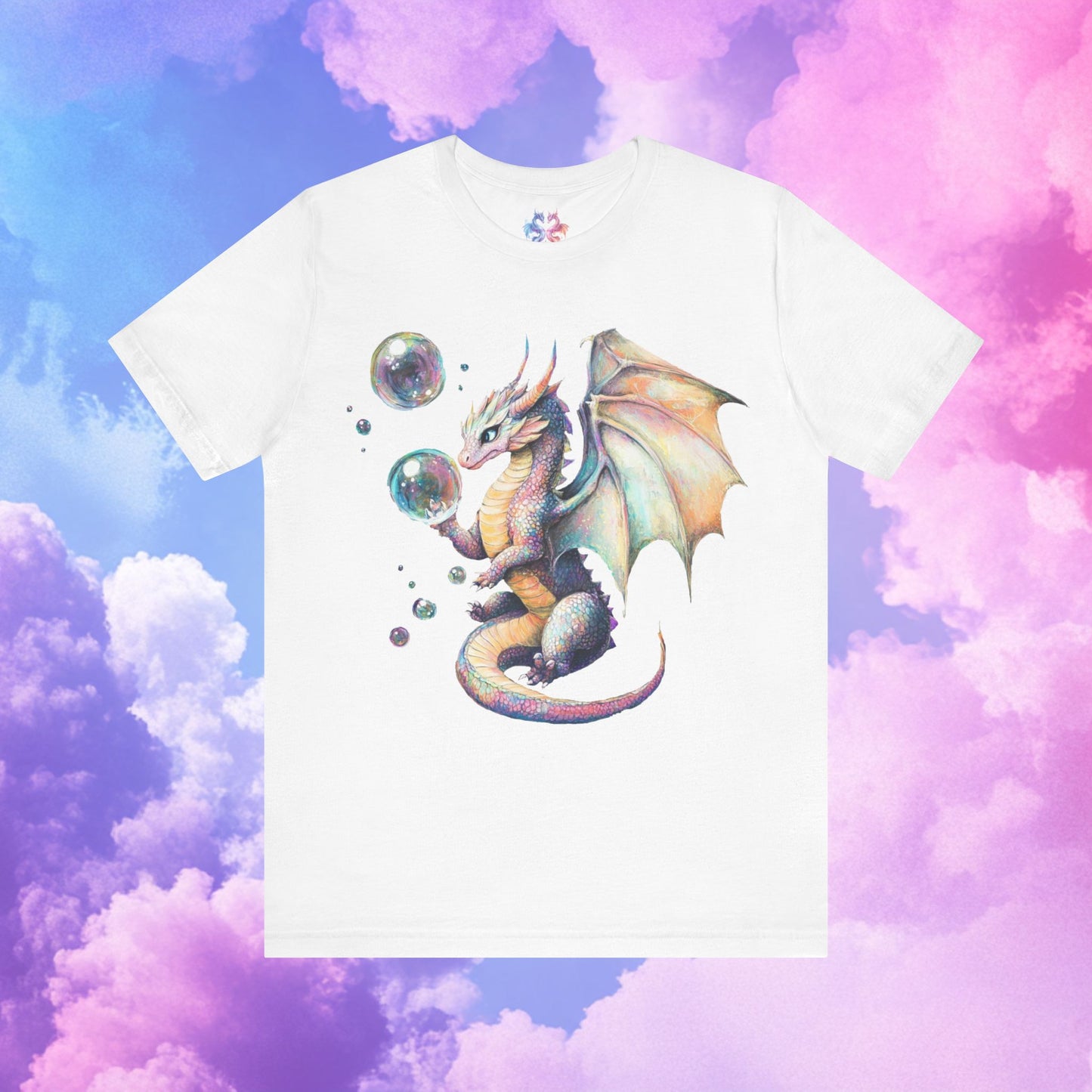 Bubble Dragon -Unisex Jersey Short Sleeve Tee