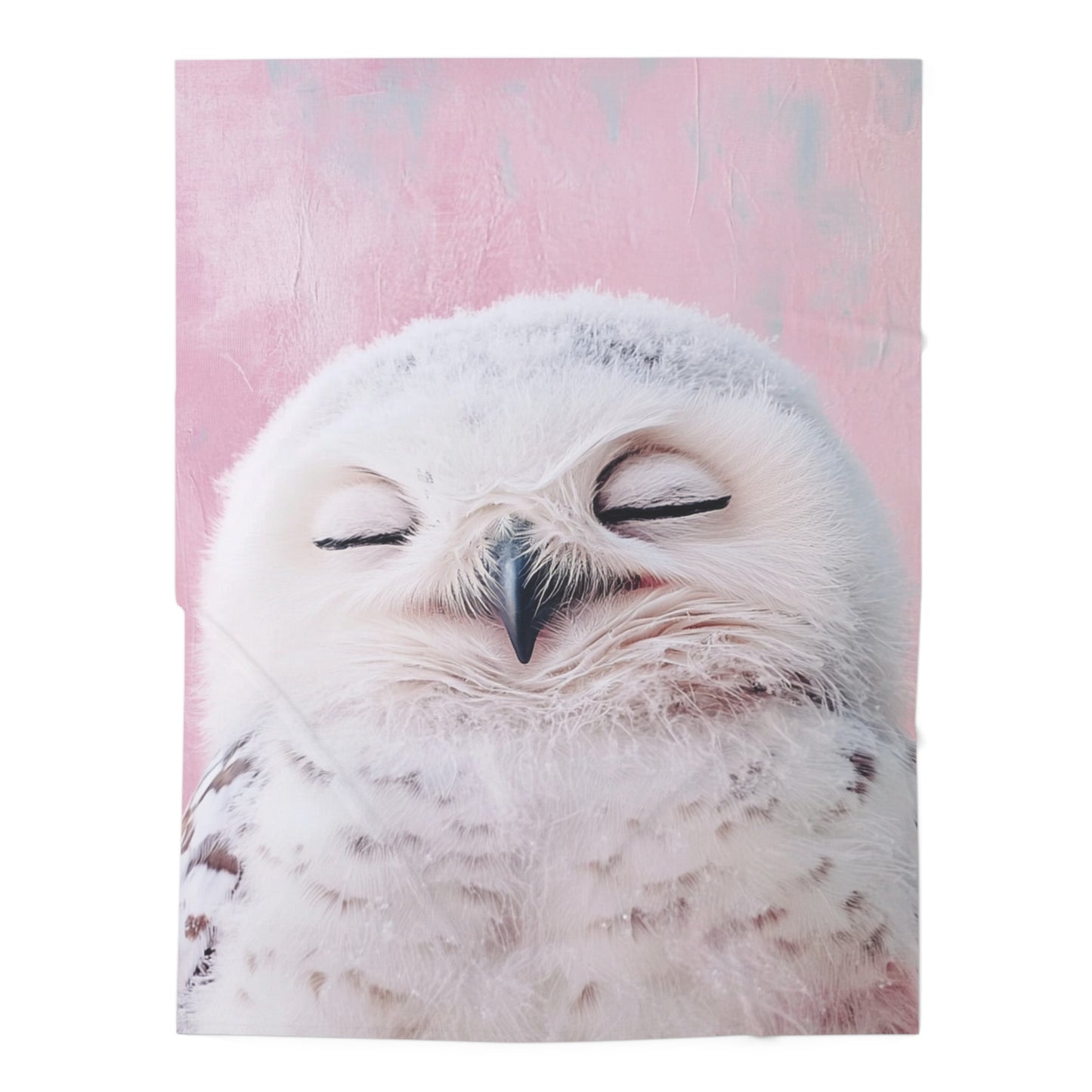 Sleeping Owl -Baby Swaddle Blanket