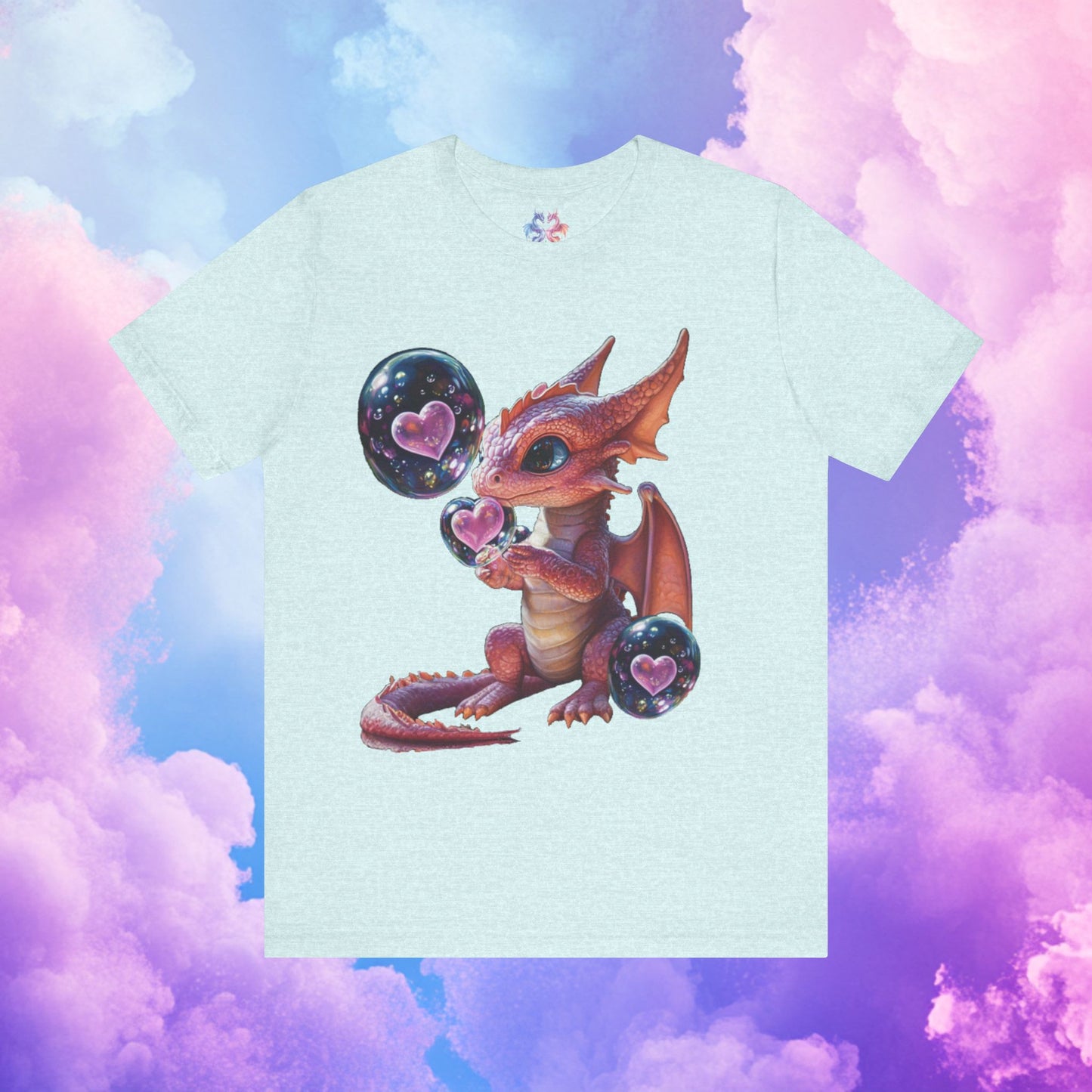 Pink Dragon Baby -Unisex Jersey Short Sleeve Tee