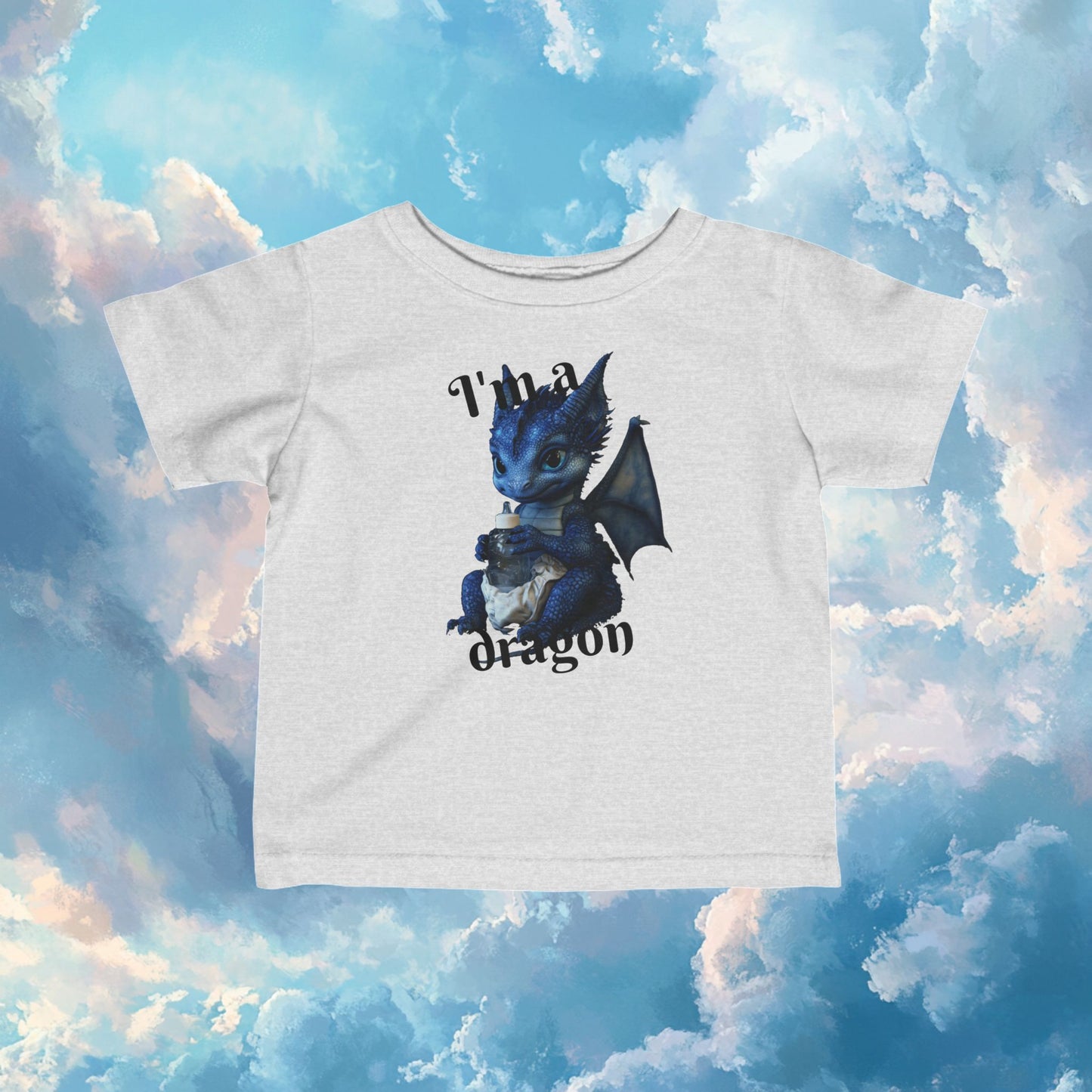 I'm a Dragon  -Infant Fine Jersey Tee