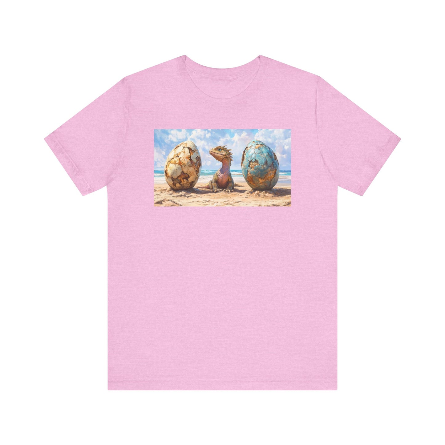 Baby Dragon and eggs -Unisex Jersey Short Sleeve Tee