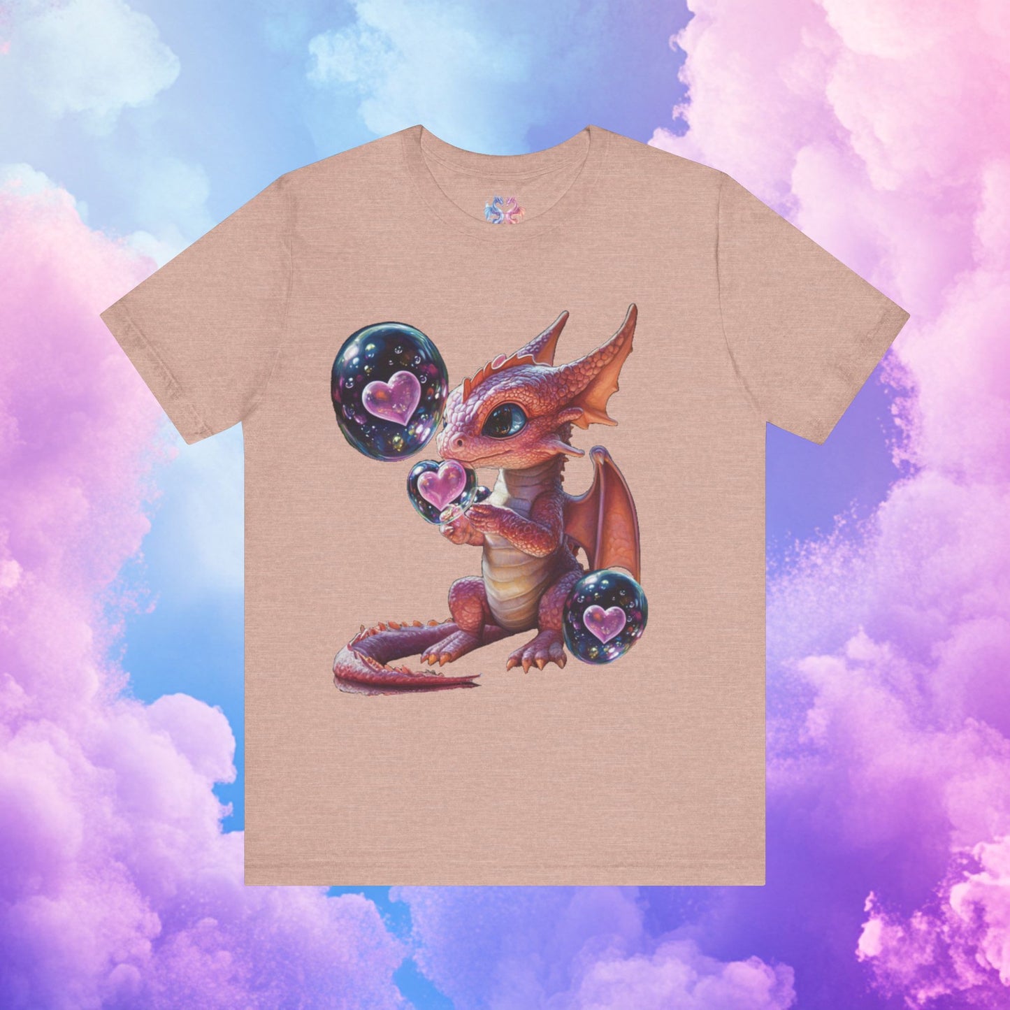 Pink Dragon Baby -Unisex Jersey Short Sleeve Tee