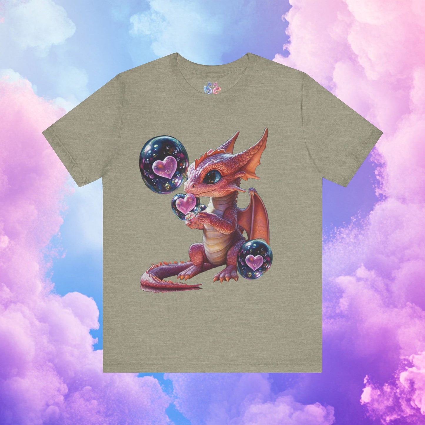 Pink Dragon Baby -Unisex Jersey Short Sleeve Tee