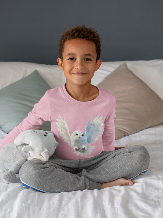 Baby Owl -Toddler Long Sleeve Tee