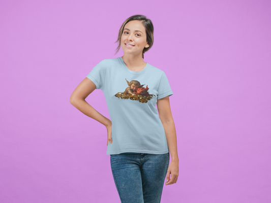 Elf and the treasure -Unisex Heavy Cotton Tee